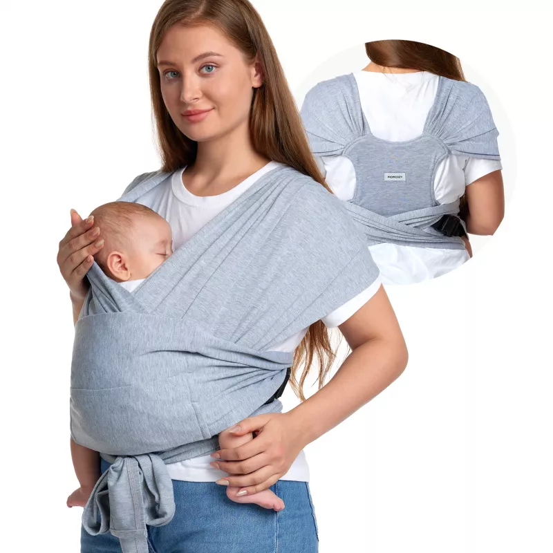 Momcozy kūdikio nešyklė pilka
