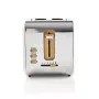 Skrudintuvas Nedis KABT510EWT, 2 platūs lizdai, soft-touch, baltas