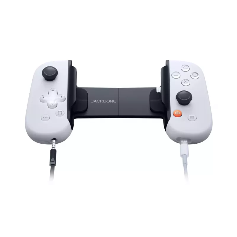 Valdiklis Backbone One iPhone PlayStation Edition Baltas – laidinis valdiklis, skirtas iPhone, PC, PlayStation, Xbox, iOS
