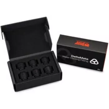 Thermal Grizzly DeltaMate Fitting HT16 juodas (6 vnt.)