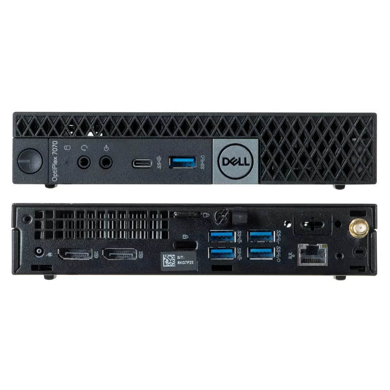 DELL OptiPlex 7070 Micro i3-9100T 8GB 256GB SSD mSFF Win11pro Naudotas