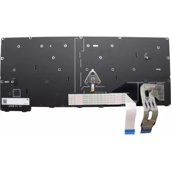 Lenovo ThinkPad T14 Gen 5 klaviatūros atsarginė dalis 5N21M37913, apšviesta, juoda / daugiaspalvė