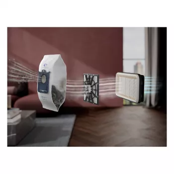 AEG AB51C1DR5B – Statybinis sausas siurblys, 3 L dulkių maišas, 750 W, Higienos filtras, raudonas