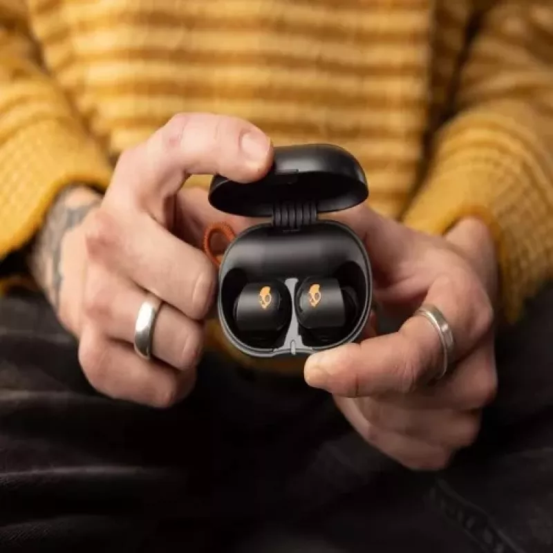 Skullcandy Anc Active TrueWireless In-Ear belaidės ausinės su aktyviu triukšmo slopinimu, juodos
