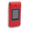 Sulankstomas telefonas Olympia VITUS 4G – 2,8 colio (7,11 cm) LCD, Bluetooth, FM radijas, 147 g, Raudonas