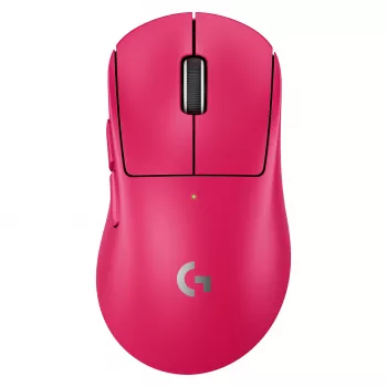Pelė Logitech G 910-007374 dešinei rankai RF belaidė optinė 44 000 DPI 1 ms 5 mygtukai violetinė