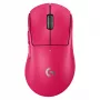 Pelė Logitech G 910-007374 dešinei rankai RF belaidė optinė 44 000 DPI 1 ms 5 mygtukai violetinė