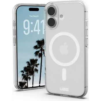 UAG Scout Clear MagSafe dėklas skirtas Google Pixel 10 serijai ledo/baltas