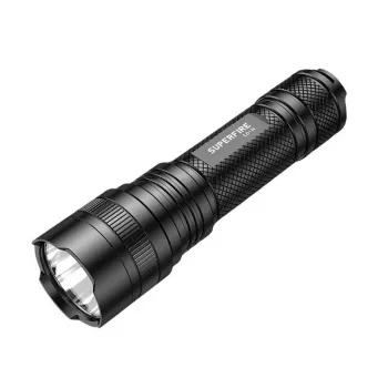 Žibintuvėlis Superfire L6-H – nešiojamas LED žibintuvėlis 900 lm, 15W
