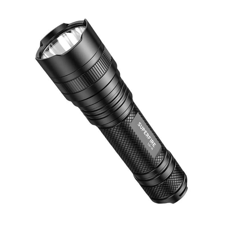 Žibintuvėlis Superfire L6-H – nešiojamas LED žibintuvėlis 900 lm, 15W