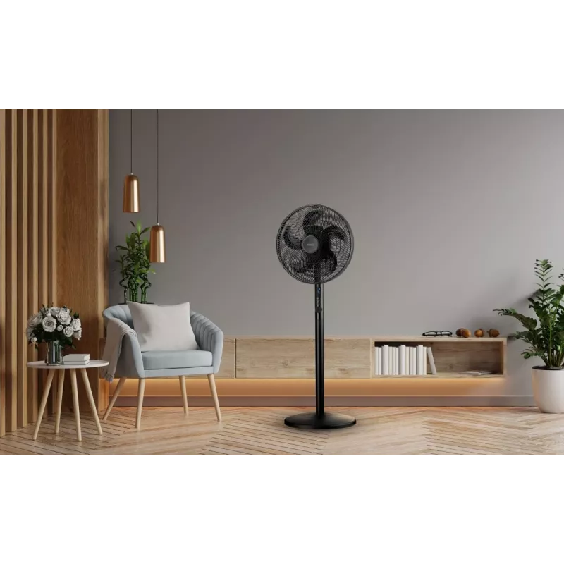 Noveen F535 X-Line 2-in-1 stovimas ir stalinis ventiliatorius, 40 cm, juodas