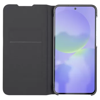 „Flip Cover“ dėklas Samsung Galaxy A37, Samsung GP-FWA376AEABW, juodas