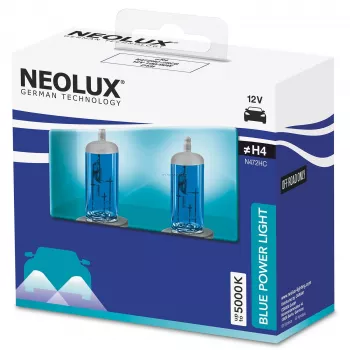 Halogeninė lemputė Neolux H4 Blue Power Light 2 vnt. – 12V, 100/90W