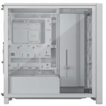 Kompiterio korpusas CORSAIR FRAME 4000D RS Wood White/Oak, Mid-Tower ATX, grūdintas stiklas