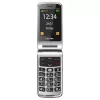 Beafon SL645 LTE Großtasten-Klapphandy 4G Senioren-Telefon Schwarz-Silber 2,8
