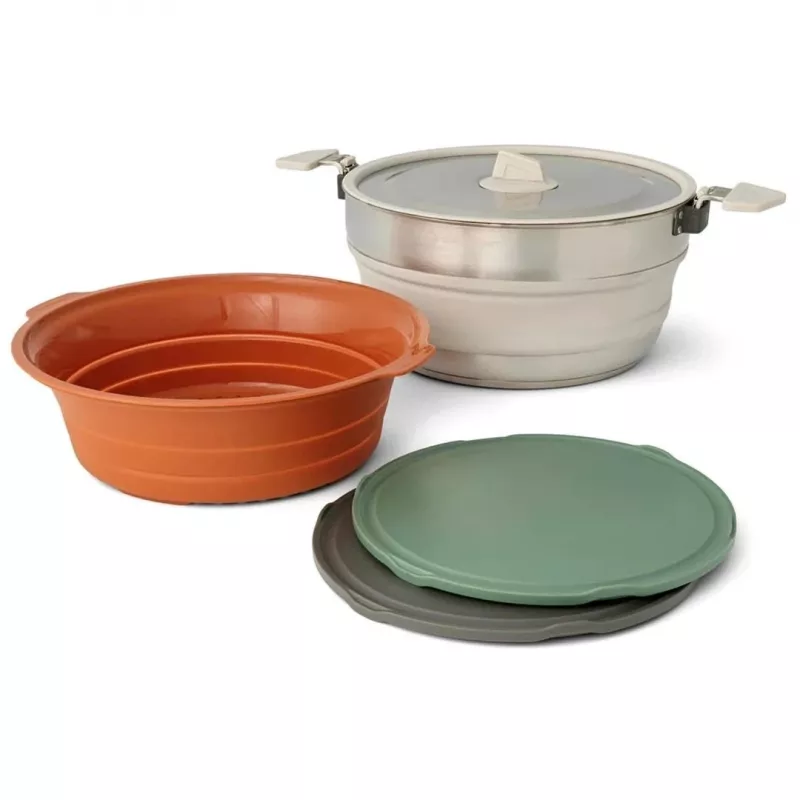 SEA TO SUMMIT Detour Essentials Camp Kitchen Kit stovyklavietės virtuvės rinkinys