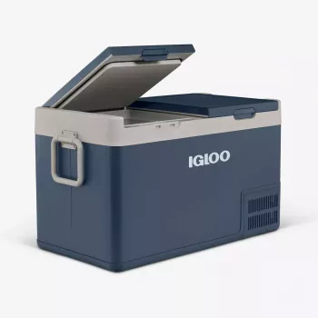Šaldymo dėžė Igloo ICF 80DZ 83 L elektrinė (AC/DC, 100–240 V) Mėlyna/Pilka