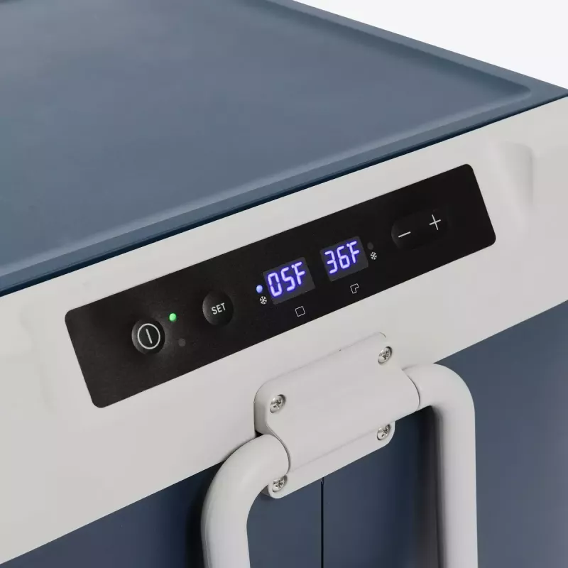 Šaldymo dėžė Igloo ICF 80DZ 83 L elektrinė (AC/DC, 100–240 V) Mėlyna/Pilka