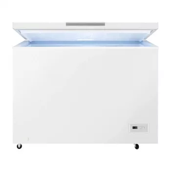 Šaldiklis skrynia AEG AHB531D1LW – laisvai pastatomas, 308 L, 4 žvaigždutės, 21 kg/24h užšaldymas, D energijos klasė, baltas