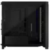 Corsair FRAME 4000X RS Mid-Tower PC korpusas juodas RGB ventiliatoriai 4x RS120 PWM