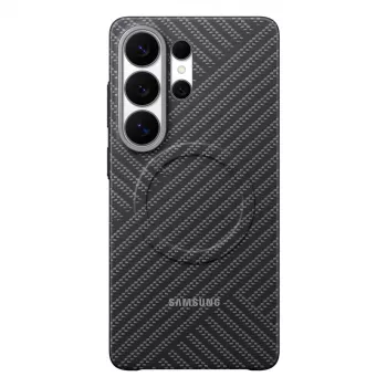 Samsung Carbon Magnet Dėklas Galaxy S26 Ultra, tamsiai pilka