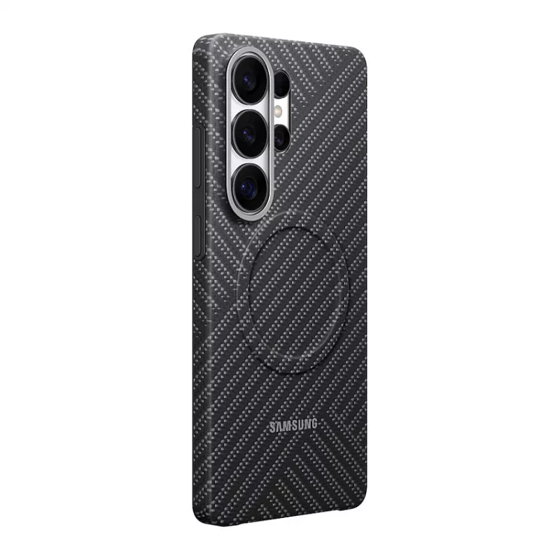 Samsung Carbon Magnet Dėklas Galaxy S26 Ultra, tamsiai pilka