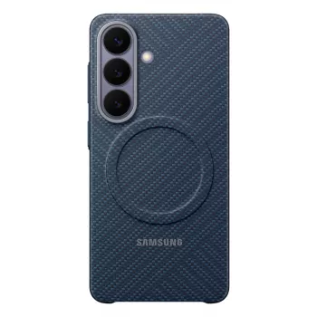 SAMSUNG Carbon Magnet Dėklas, skirtas Galaxy S26, tamsiai mėlynas (EF-KS942SCEGWW)