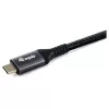 EQUIP USB4 Gen 2x2 C–C laidas 3,0m, PD 100W, 4K/60Hz, 20Gbps, juodas