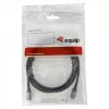 EQUIP USB4 Gen 2x2 C–C laidas 3,0m, PD 100W, 4K/60Hz, 20Gbps, juodas