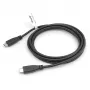 Laidas EQUIP USB 2.0 Type-C į Type-C M/M 0,3 m PD 60W, 0,48 Gbit/s, nikeliuoti kontaktai, juodas