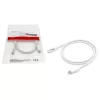 EQUIP USB 3.2 Gen 1 Type-C į Type-C laidas 0,5 m PD 60 W 5 Gbps baltas
