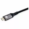 USB4 Gen3x2 C–C kabelis EQUIP 128380, 0,5 m, PD 3.1 240W, 40 Gbps, 8K/60Hz, juodas
