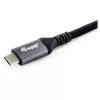 USB4 Gen3x2 C–C kabelis EQUIP 128380, 0,5 m, PD 3.1 240W, 40 Gbps, 8K/60Hz, juodas