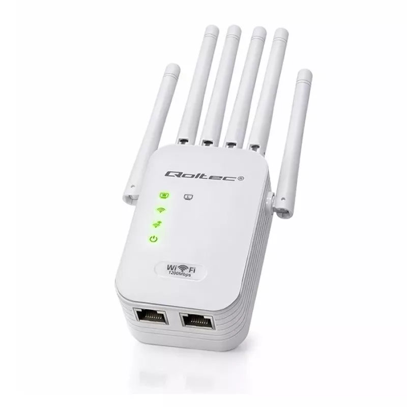 Wi-Fi signalo stiprintuvas QOLTEC AC1200