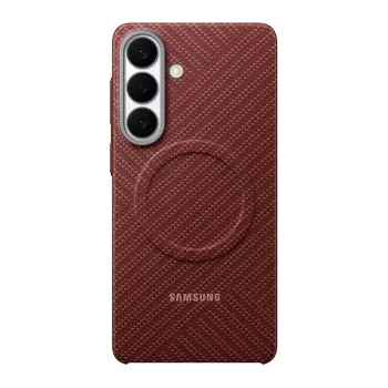 Samsung Carbon Magnet Dėklas Galaxy S26+, Raudonas