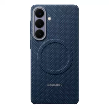 Samsung Carbon Magnet Case Galaxy S26+, Tamsiai Mėlyna