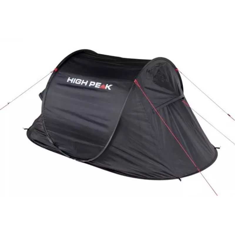 Palapinė tunelinė High Peak Vision 3 Black 10290