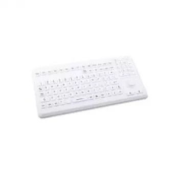 Klaviatūra GETT KG17203 USB QWERTZ Vokiška Pilka