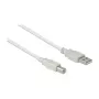 Good Connections USB2.0 laidas A-B pilkas 0,25m