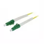 Synergy 21 LWL-1-Faser-Patchk. 10mtr.LC APC -LC 9/125u OS2 G657A2 AD 2mm flexible - Single- bzw. Monomode-Faser - 10 m