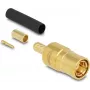 DELOCK SMB kištukas 91786 užspaudimui RG-174 ir RG-316 su termosusitraukiančiu vamzdeliu