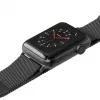 LAUT Steel Loop Black Stainless Steel – laikrodžio dirželis Apple Watch
