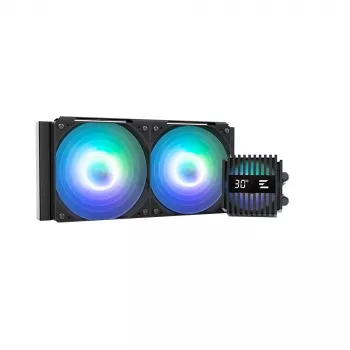 ZALMAN ALPHA2 V2 A24 240 mm skysčio aušintuvas CPU – uždaras kontūras, juodas