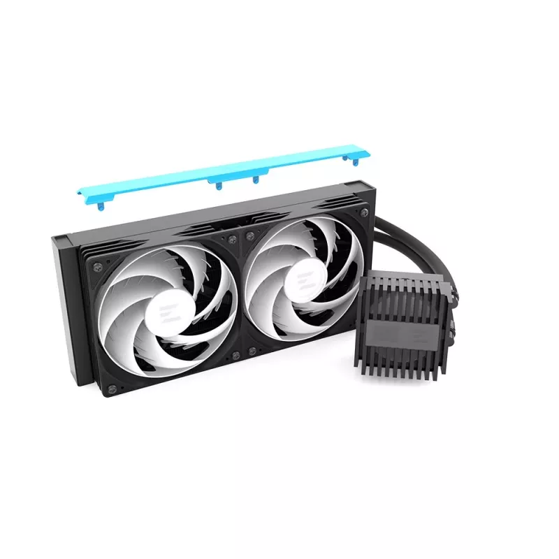 ZALMAN ALPHA2 V2 A24 240 mm skysčio aušintuvas CPU – uždaras kontūras, juodas