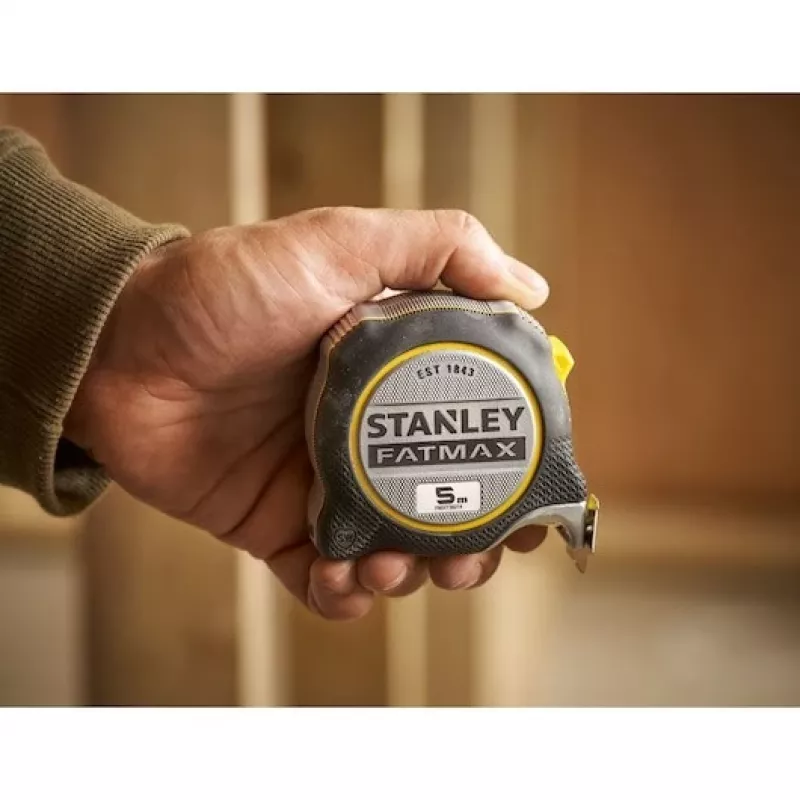 Ruletė Stanley FMHT38214-0 5m juoda geltona