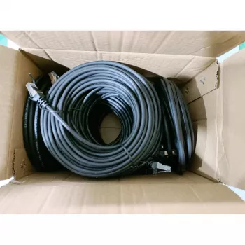 Patch Laidas Equip Cat.6 S/FTP RJ-45 5m Juodas