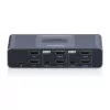 KVM jungiklis DIGITUS DS-12856 USB-C/USB-A 2 prievadų Dual HDMI 4K60Hz (USB 3.2 Gen 1)