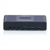 KVM jungiklis DIGITUS DS-12856 USB-C/USB-A 2 prievadų Dual HDMI 4K60Hz (USB 3.2 Gen 1)