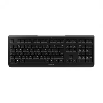 Belaidė klaviatūra Cherry KW 3000 Universal RF Wireless QWERTY portugališka juoda