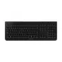 Belaidė klaviatūra Cherry KW 3000 Universal RF Wireless QWERTY portugališka juoda